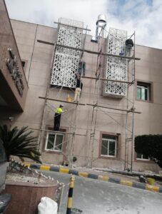 تصميم وتنفيذ المكاتب الادارية لمبنى الخدمات بمستشفى الملك فيصل بالطائف (2)